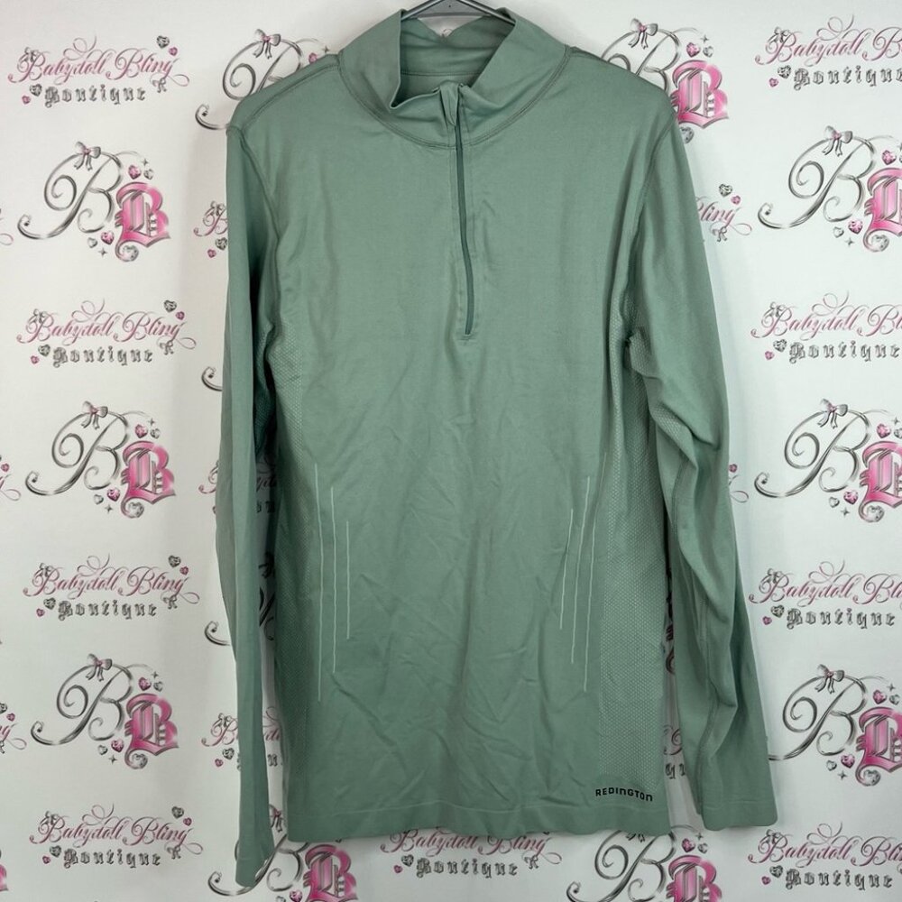 Redington sweater half zip green VaporStream Quarter-Zip Pullover